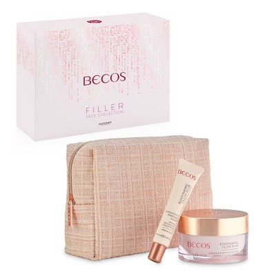 Becos Filler - Crème Visage Repulpante Anti-rides+concentré Repulpant Anti-rides 